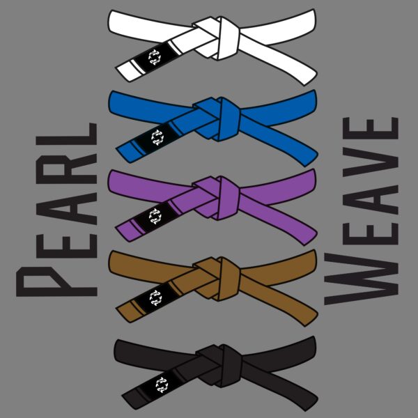 BJJ Pearl Weave Belt