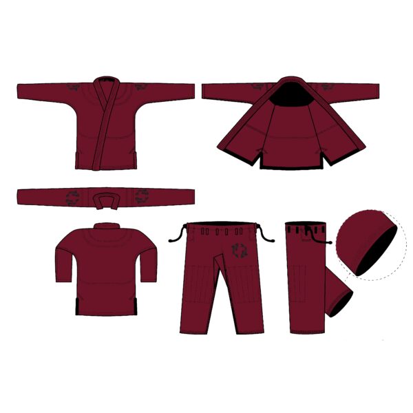 Youth Burgundy Gi