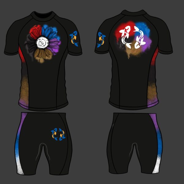 Flower Of Jiu-Jitsu Rash Guard Set