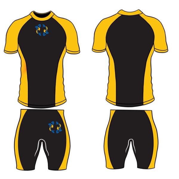 Youth Competition Line Rash Guard Set - Image 4