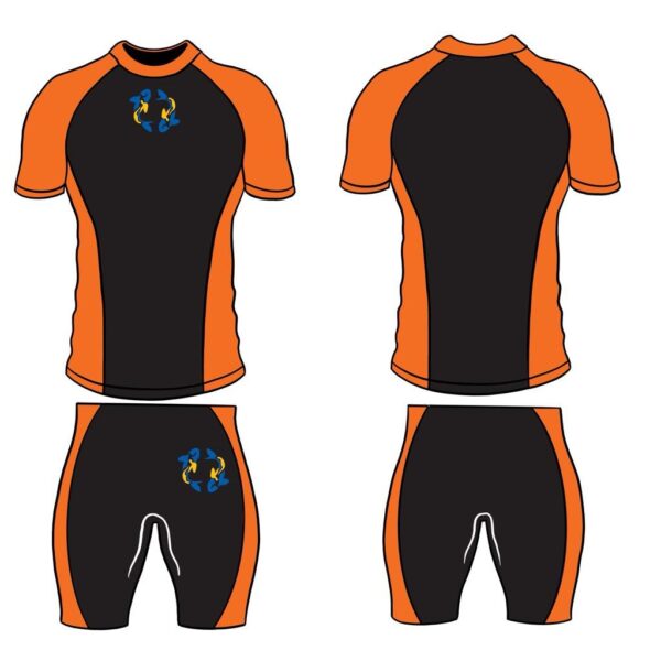 Youth Competition Line Rash Guard Set - Image 5