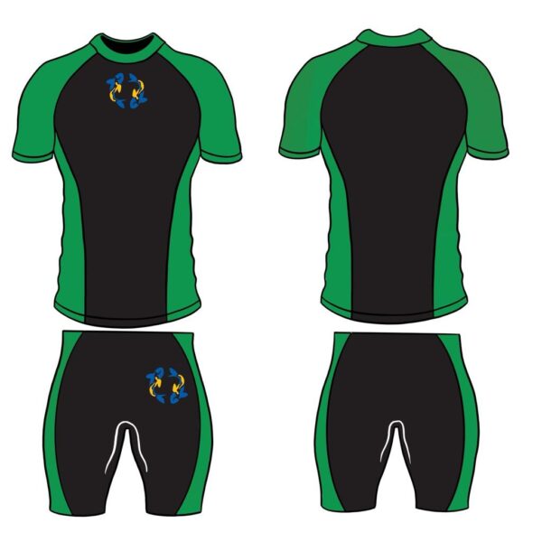 Youth Competition Line Rash Guard Set - Image 6